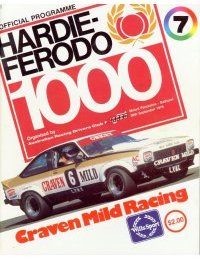 1979 Hardie-Ferodo 1000 Program